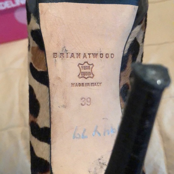 Brian Atwood Peep Toe Pumps - Picture 4 of 8